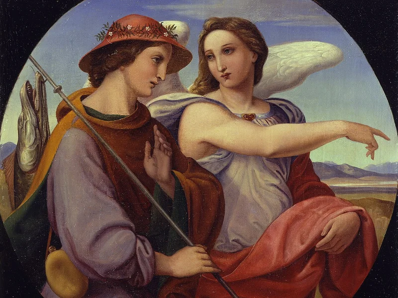 1791-Theodor Markus Rehbenitz - Tobia e l'angelo